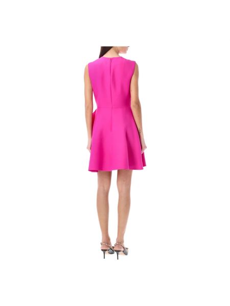 Mini vestido de crepé Valentino Garavani rosa
