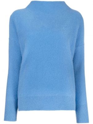 Кашмирен дълъг пуловер Vince синьо