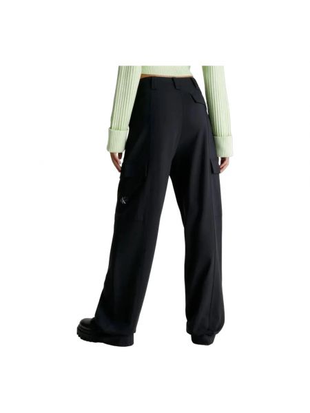 Hose mit reißverschluss mit taschen Calvin Klein Jeans schwarz
