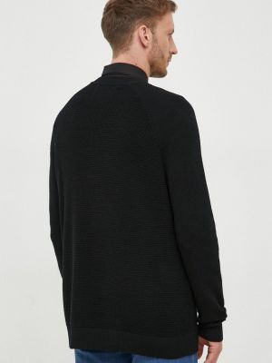 Vuneni pulover Calvin Klein Jeans crna