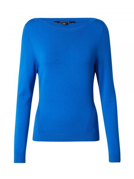 Пуловер Comma синьо