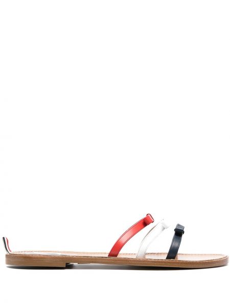 Remienkové sandále s mašľou Thom Browne