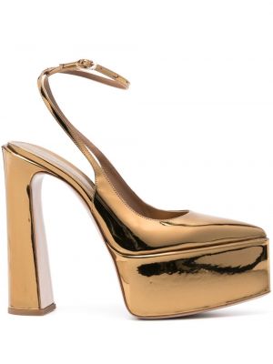 Pumps Le Silla gold