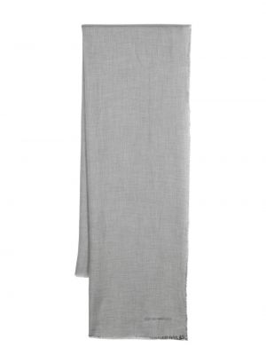 Schal mit print mit farbverlauf Emporio Armani grau