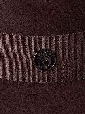 Villased müts Maison Michel pruun