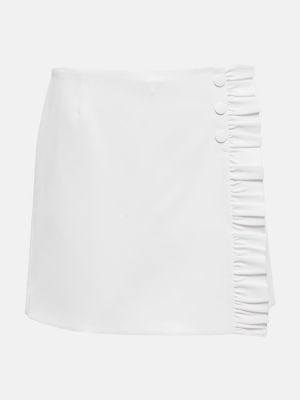 Mini spódniczka z falbankami Tory Sport biała