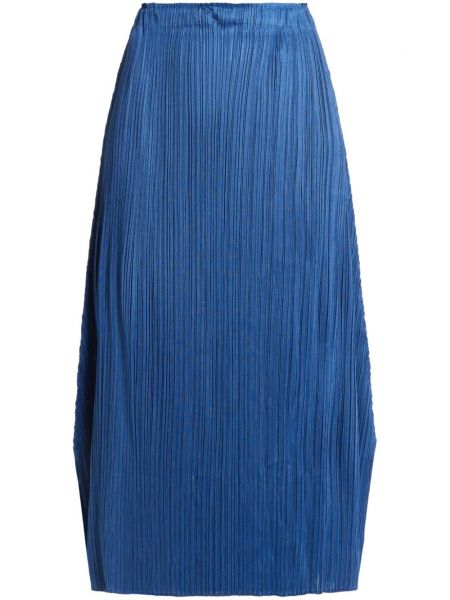 Midi hame Pleats Please Issey Miyake sininen