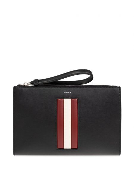 Baskılı clutch çanta Bally siyah