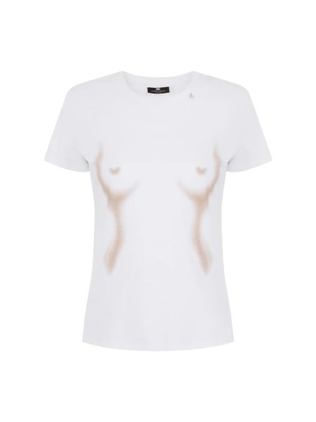 Koszulka Elisabetta Franchi biała