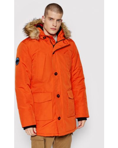 Superdry Parka Everest M5011192A Narancssárga Regular Fit