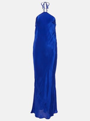 Dlouhé šaty Alexandra Miro modrá