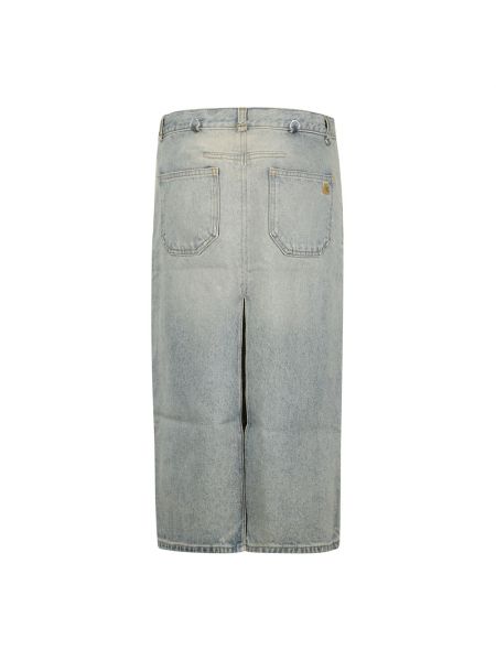 Spódnica jeansowa Courreges niebieska