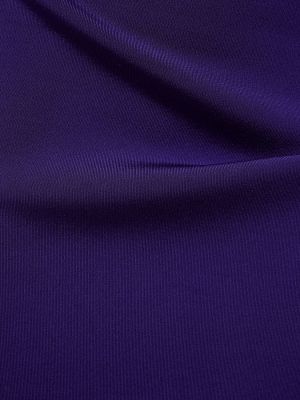 Robe mi-longue en tricot Galvan violet