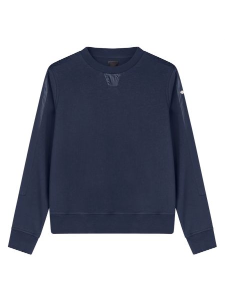 Sweatshirt mit rundem ausschnitt Add blau