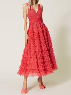 Коктейльное платье Twinset Milano розовое