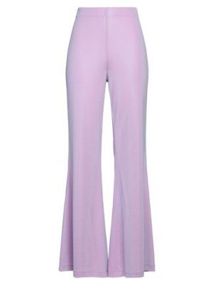 Pantalones de viscosa M Missoni violeta