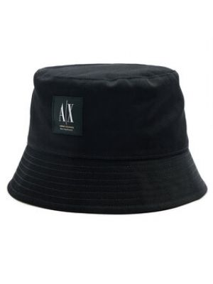 Czarny kapelusz Armani Exchange