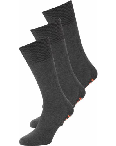 Bavlnené nylonové ponožky s potlačou Falke - oranžová