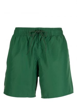 Tikitud lühikesed püksid Lacoste roheline