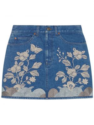 Spódniczka mini Gucci - Niebieski