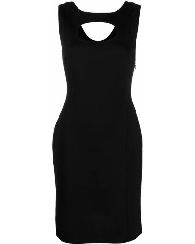 Vestido de cóctel sin mangas Givenchy negro
