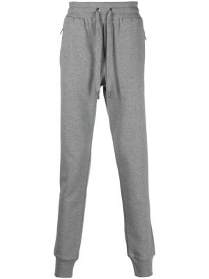 Bavlněné sportovní kalhoty Dolce & Gabbana šedé