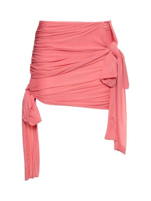 Falda de tela jersey Blumarine rosa