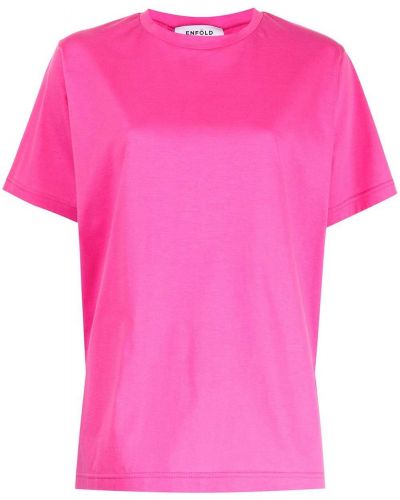 T-shirt Enfold - Różowy