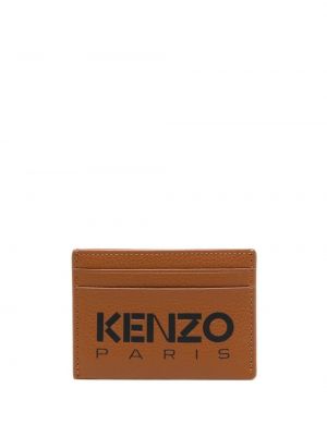 Leder geldbörse mit print Kenzo