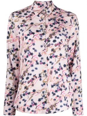 Φλοράλ πουκάμισο με σχέδιο Ps Paul Smith ροζ