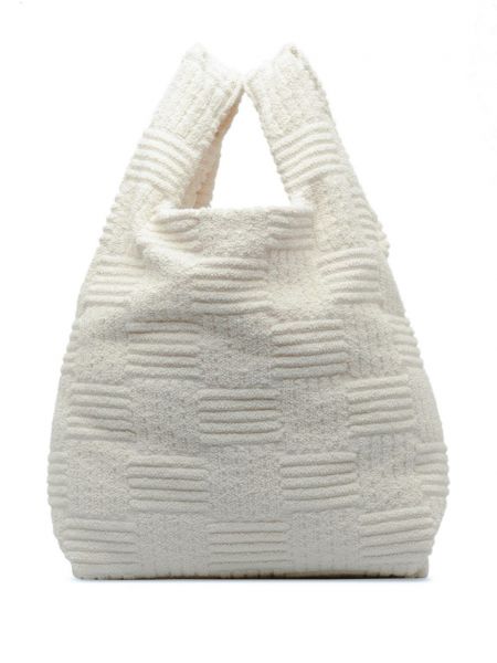 Nákupná taška Bottega Veneta Pre-owned biela