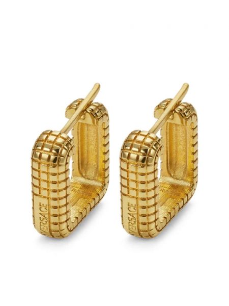 Boucles d'oreilles créoles Versace doré
