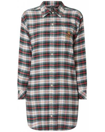 Koszula nocna z mieszanki bawełny i wiskozy Lauren Ralph Lauren