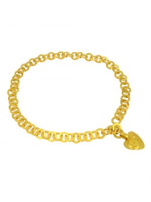 Ζώνη με μοτίβο καρδιά Chanel Pre-owned χρυσό