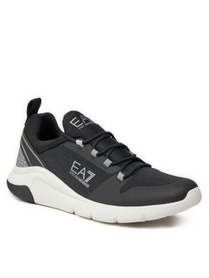 Ilgaauliai batai Ea7 Emporio Armani juoda