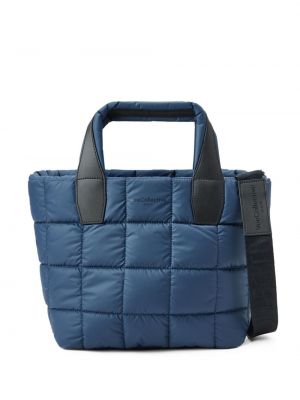 Καπιτονέ τσάντα shopper Veecollective μπλε