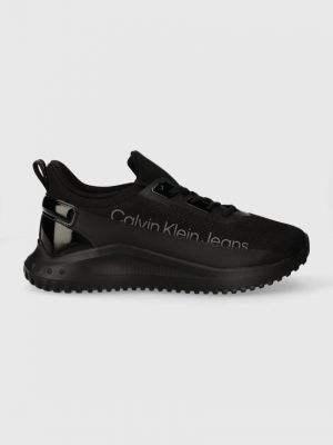 Sneakersy koronkowe Calvin Klein Jeans czarne