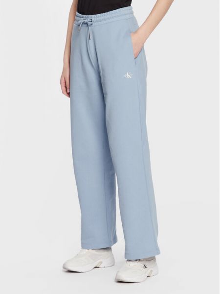 Sportski komplet bootcut Calvin Klein Jeans plava