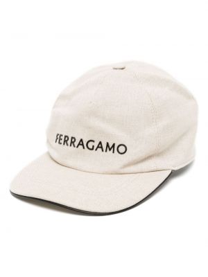 Șapcă din piele Ferragamo