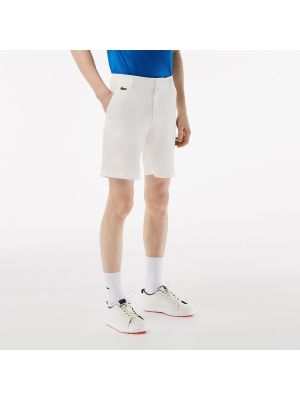 Pantalones cortos deportivos Lacoste blanco