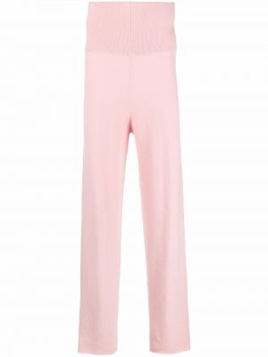 Kashmir bukser med rette ben Extreme Cashmere rosa