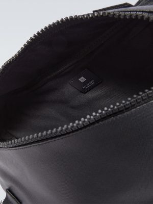 Taška přes rameno na zip Givenchy černá