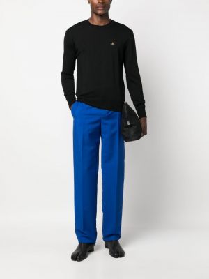 Sweter wełniany Vivienne Westwood czarny