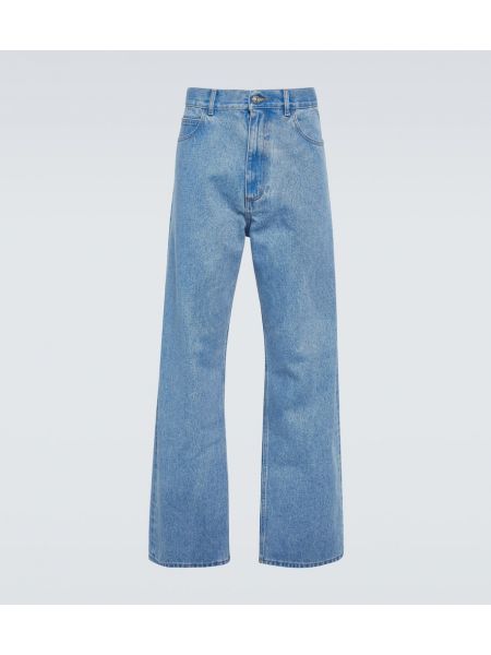 High waist straight jeans Marni blau