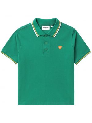 Poloshirt med applikation Chocoolate grøn