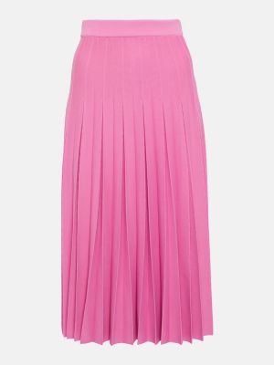 Midi sukně Balenciaga, růžová