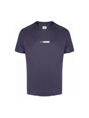 Koszula klasyczna z nadrukiem C.p. Company - niebieski