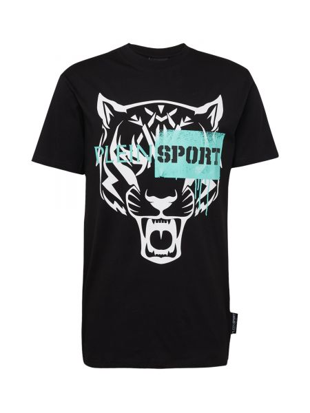 Αθλητικό πουκάμισο Plein Sport μαύρο