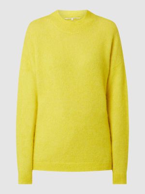 Sweter oversize Second Female żółty