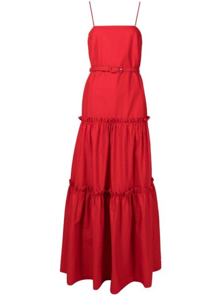 Obleka Adriana Degreas rdeča